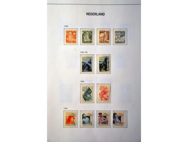 collectie 1852-1969 (*) */**  in gemengde kwaliteit met o.a. nrs. 1-5, 10, 13-18, 28-29, 48-49, 50-76, 80, 90-101, port, lp 1