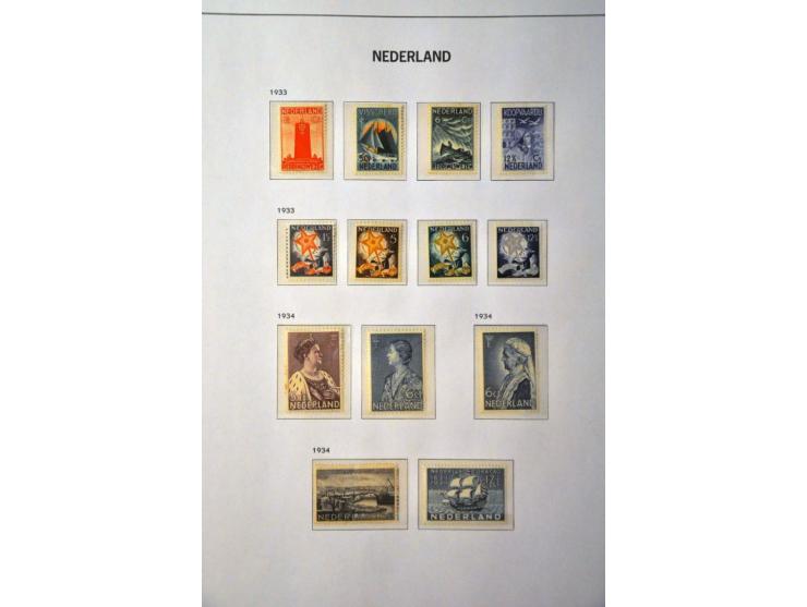 collectie 1852-1969 (*) */**  in gemengde kwaliteit met o.a. nrs. 1-5, 10, 13-18, 28-29, 48-49, 50-76, 80, 90-101, port, lp 1