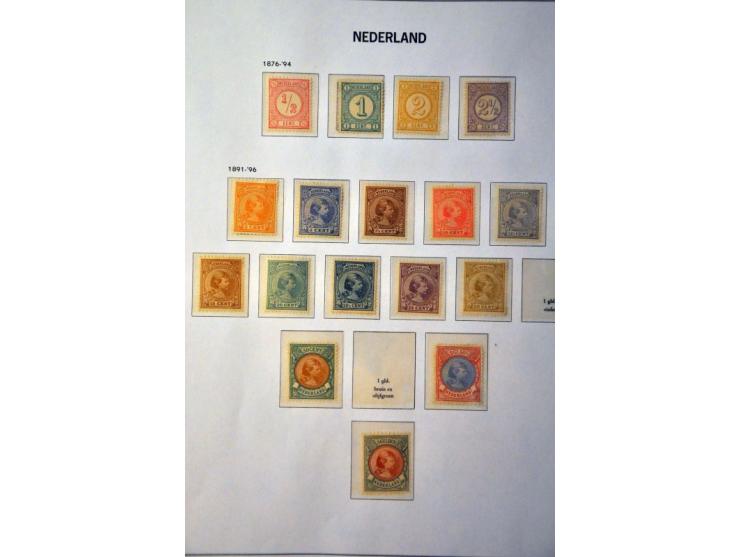 collectie 1852-1969 (*) */**  in gemengde kwaliteit met o.a. nrs. 1-5, 10, 13-18, 28-29, 48-49, 50-76, 80, 90-101, port, lp 1