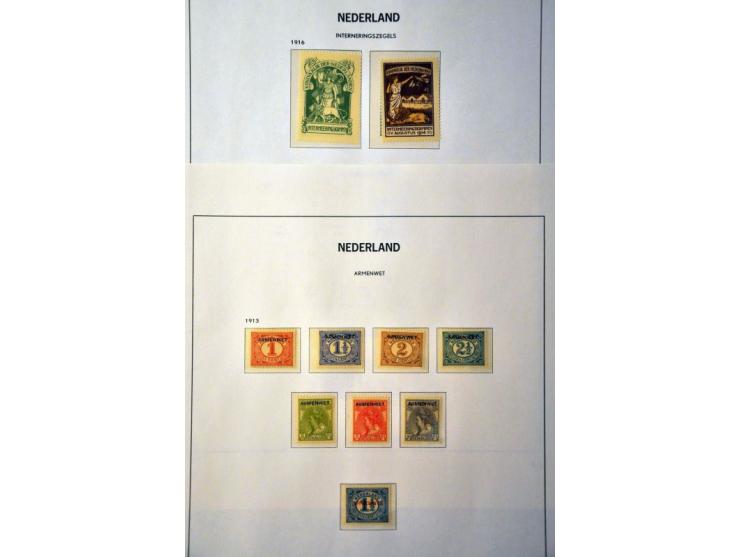 collectie 1852-1969 (*) */**  in gemengde kwaliteit met o.a. nrs. 1-5, 10, 13-18, 28-29, 48-49, 50-76, 80, 90-101, port, lp 1