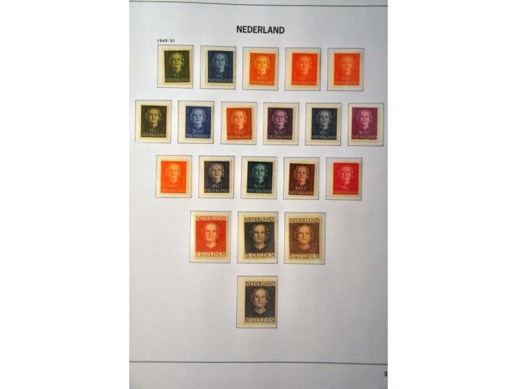 collectie 1852-1969 (*) */**  in gemengde kwaliteit met o.a. nrs. 1-5, 10, 13-18, 28-29, 48-49, 50-76, 80, 90-101, port, lp 1