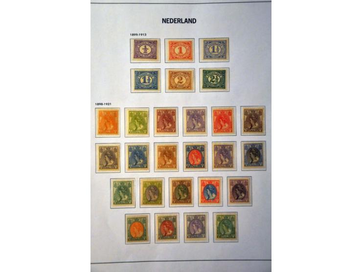 collectie 1852-1969 (*) */**  in gemengde kwaliteit met o.a. nrs. 1-5, 10, 13-18, 28-29, 48-49, 50-76, 80, 90-101, port, lp 1