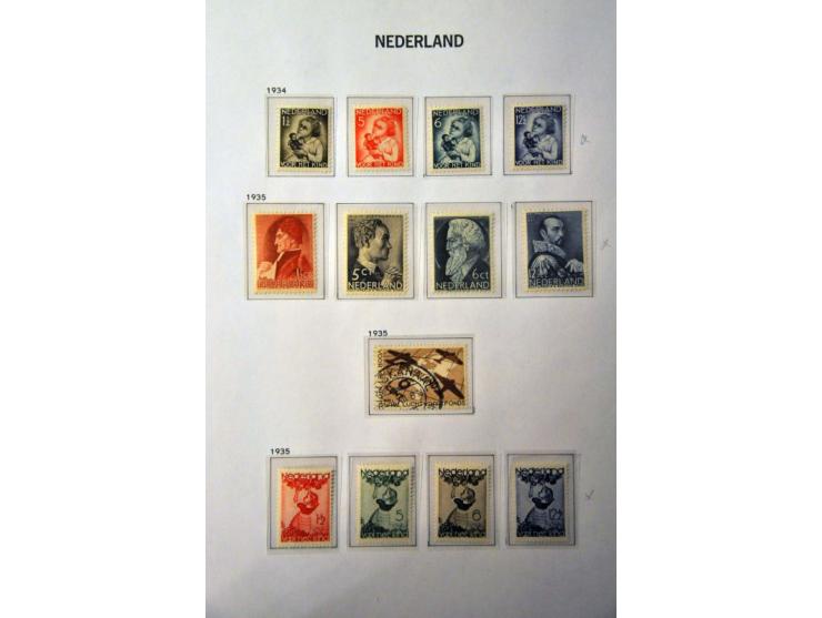 collectie 1852-2002 gestempeld, later */** met betere ex. w.b. nrs. 48, 80 (met certificaat), 130-131, LP12-13 en Back of the