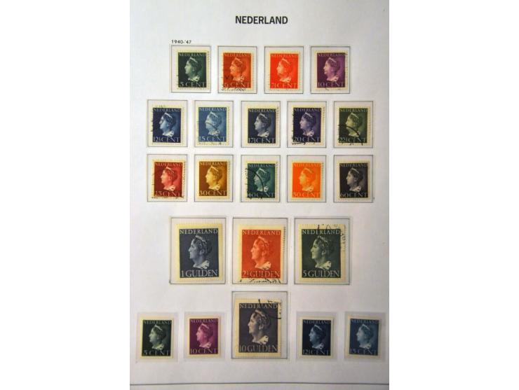 collectie 1852-2002 gestempeld, later */** met betere ex. w.b. nrs. 48, 80 (met certificaat), 130-131, LP12-13 en Back of the