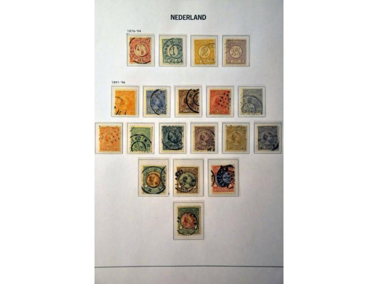 collectie 1852-2002 gestempeld, later */** met betere ex. w.b. nrs. 48, 80 (met certificaat), 130-131, LP12-13 en Back of the