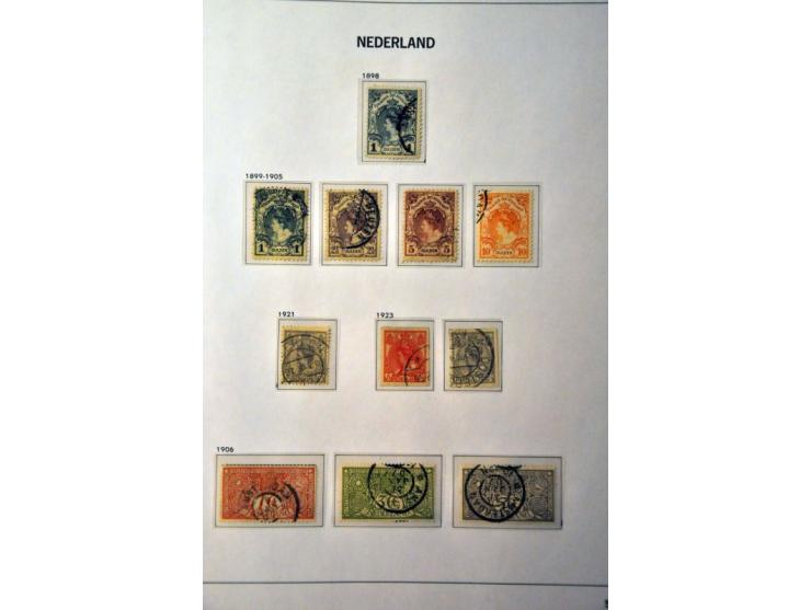 collectie 1852-2002 gestempeld, later */** met betere ex. w.b. nrs. 48, 80 (met certificaat), 130-131, LP12-13 en Back of the