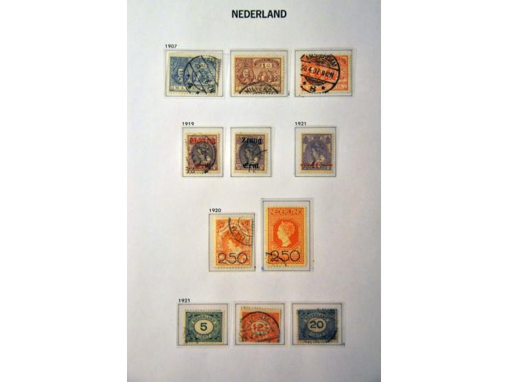 collectie 1852-2002 gestempeld, later */** met betere ex. w.b. nrs. 48, 80 (met certificaat), 130-131, LP12-13 en Back of the