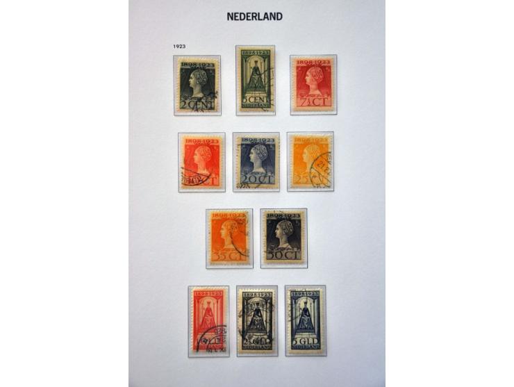 collectie 1852-2001 gestempeld later */** met betere ex. en series (48 * dun plekje, 61b gestempeld randblok van 4 op fragmen