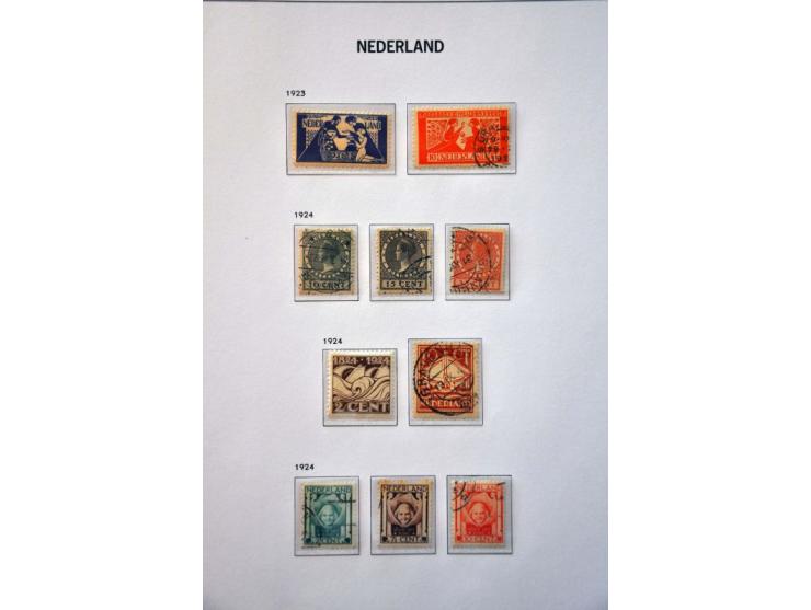 collectie 1852-2001 gestempeld later */** met betere ex. en series (48 * dun plekje, 61b gestempeld randblok van 4 op fragmen