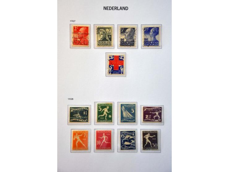 collectie 1852-2001 gestempeld later */** met betere ex. en series (48 * dun plekje, 61b gestempeld randblok van 4 op fragmen