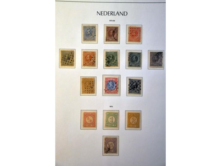 collectie 1852-1969 gestempeld, vanaf 1899 meest */** met betere ex. w.b. nrs. 1-10,12-79, 81-100, 130-131, LP12-13, Port, Ar