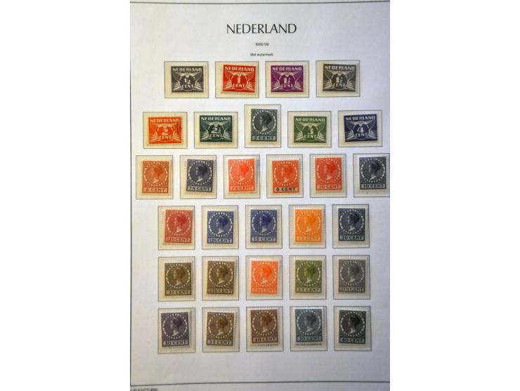 collectie 1852-1969 gestempeld, vanaf 1899 meest */** met betere ex. w.b. nrs. 1-10,12-79, 81-100, 130-131, LP12-13, Port, Ar