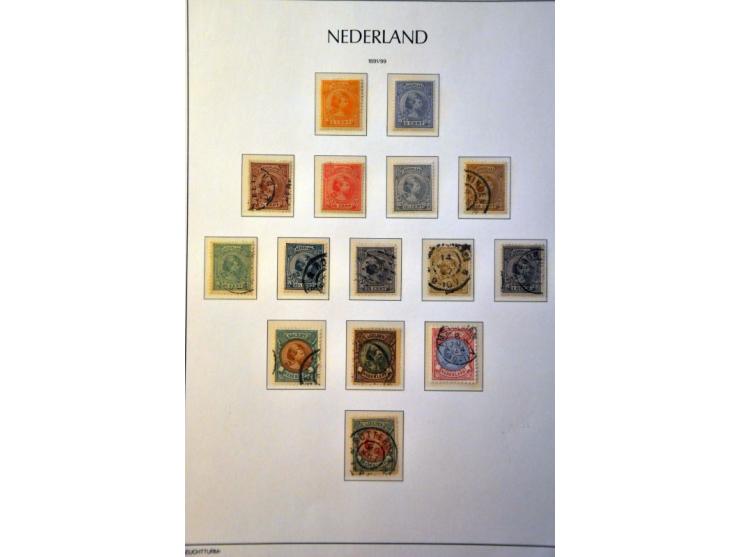 collectie 1852-1969 gestempeld, vanaf 1899 meest */** met betere ex. w.b. nrs. 1-10,12-79, 81-100, 130-131, LP12-13, Port, Ar