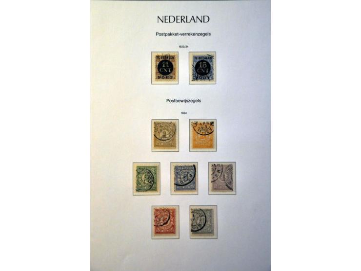 collectie 1852-1969 gestempeld, vanaf 1899 meest */** met betere ex. w.b. nrs. 1-10,12-79, 81-100, 130-131, LP12-13, Port, Ar