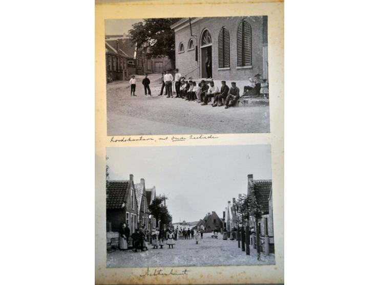  Terschelling ca. 50 ex. Foto's rond 1900 opnamen A. Gnodde in album