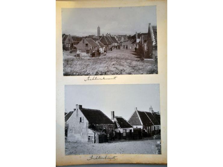  Terschelling ca. 50 ex. Foto's rond 1900 opnamen A. Gnodde in album