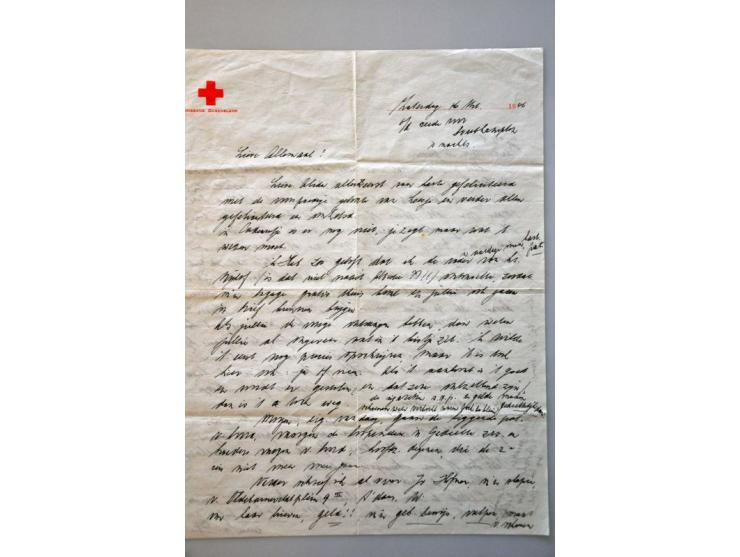 10 letters 1941-1946 all to Miss Herllings Zaandam (nurse on board of the ship M.V. Oranje), including from Neth.Indies with 