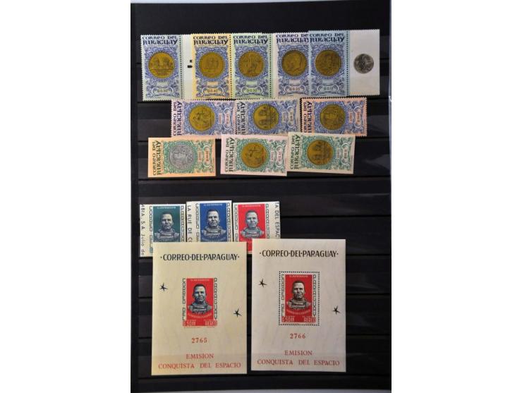 1960-1970 */** many topical sets, minisheets, imperfs and varieties e.g. Boy Scouts 1962 on stockpages