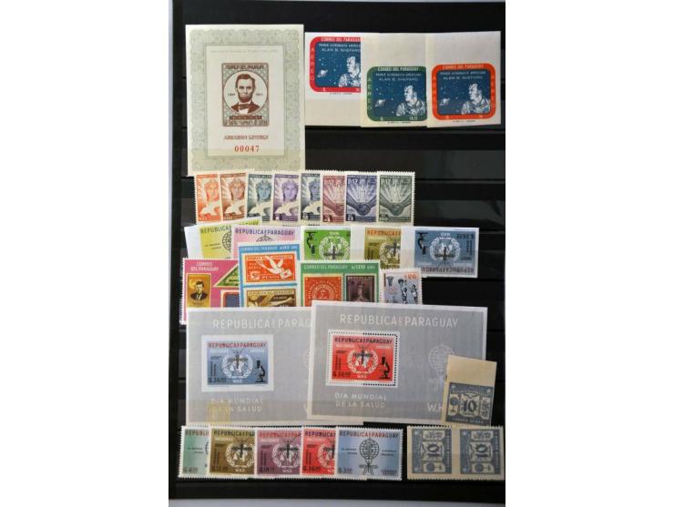 1960-1970 */** many topical sets, minisheets, imperfs and varieties e.g. Boy Scouts 1962 on stockpages