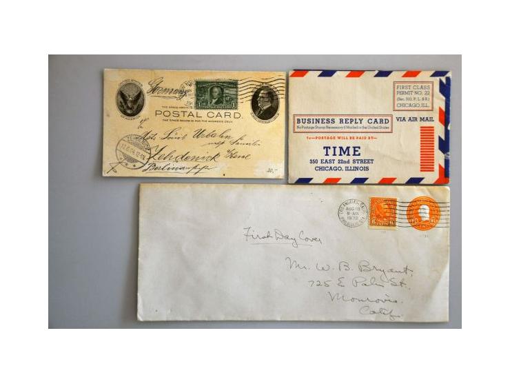 approx. 70 covers/postal stationery including Airmail, fdc's and some British Commonwealth