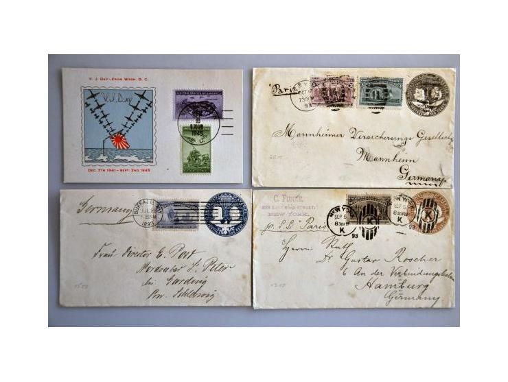 approx. 70 covers/postal stationery including Airmail, fdc's and some British Commonwealth