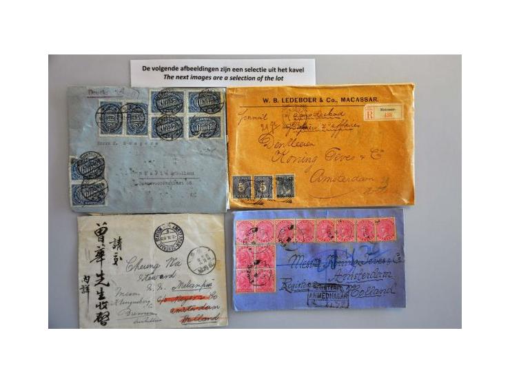 over 40 covers/postal stationery including Asia and Dutch East Indies