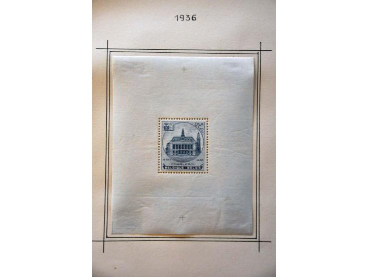 collectie 1849-1962 deels zowel gestempeld als * verzameld in deels gemengde kwaliteit met veel beter materiaal w.b. klassiek