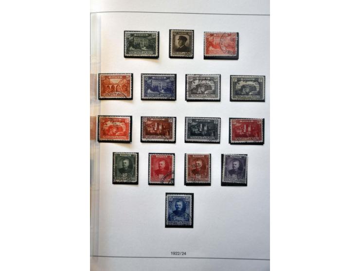 good collection 1885-2008 with many better ex., sets and blocks most issues both */** and used collected in 6 Lindner albums 