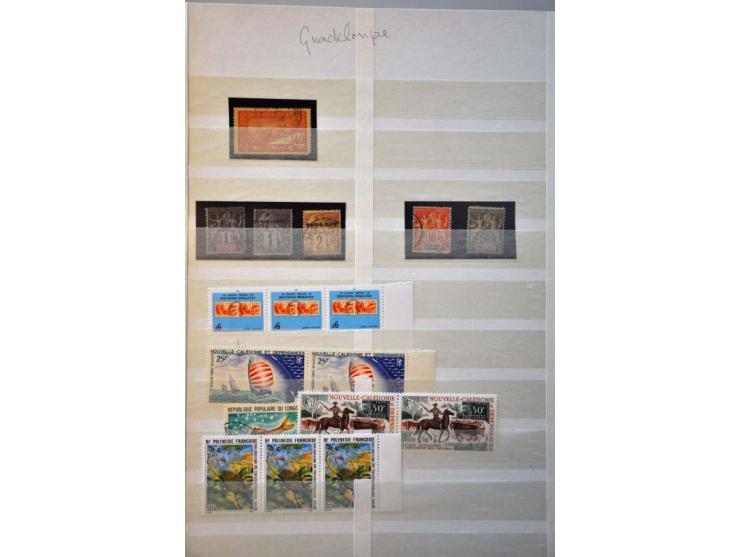 collection A-Z including better material, topical stamps etc. in stockbook