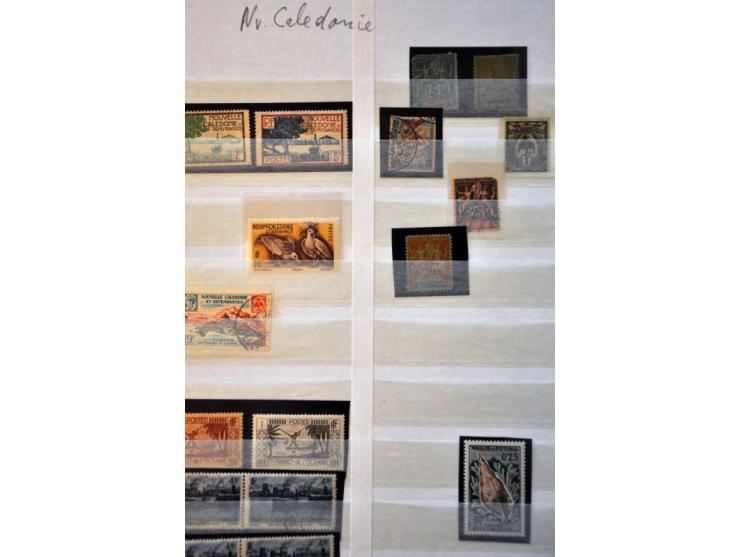 collection A-Z including better material, topical stamps etc. in stockbook