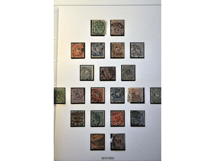 collection 1872-1945 collected both */** and used with many better stamps and sets including Breastshields, Polarfahrt, Ostro