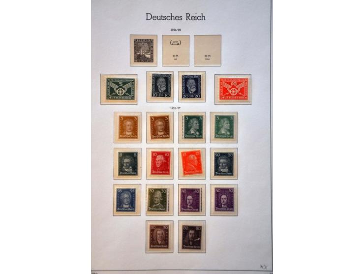 collection 1872-1945 */** with better material including Südamerikafahrt (regummed), signed (a.o. Peschl and Schlegel) in 2 L