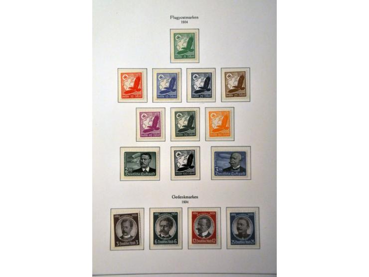 collection 1872-1945 partly */** with better stamps, sets and minisheets (a.o. Ostropa) in 2 KaBe ringbinders