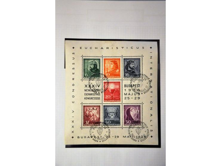collection 1871-1988 mainly */** with many better stamps and sets including imperforated, minisheets (a.o. Chain Bridge and R