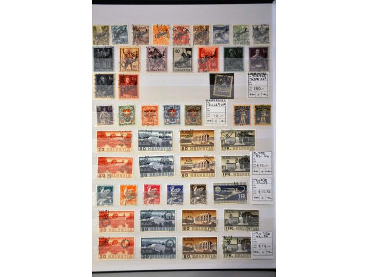 used 1928-1968 with better ex. including airmail, minisheets, postage dues etc. in stockbook 