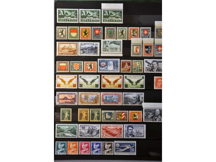  mainly ** including better ex.  sheets and airmail in stockbook