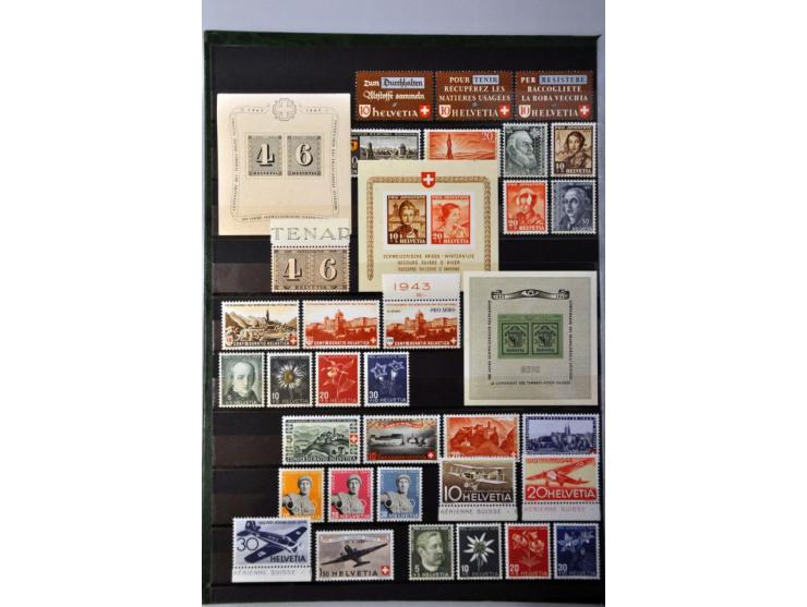  mainly ** including better ex.  sheets and airmail in stockbook