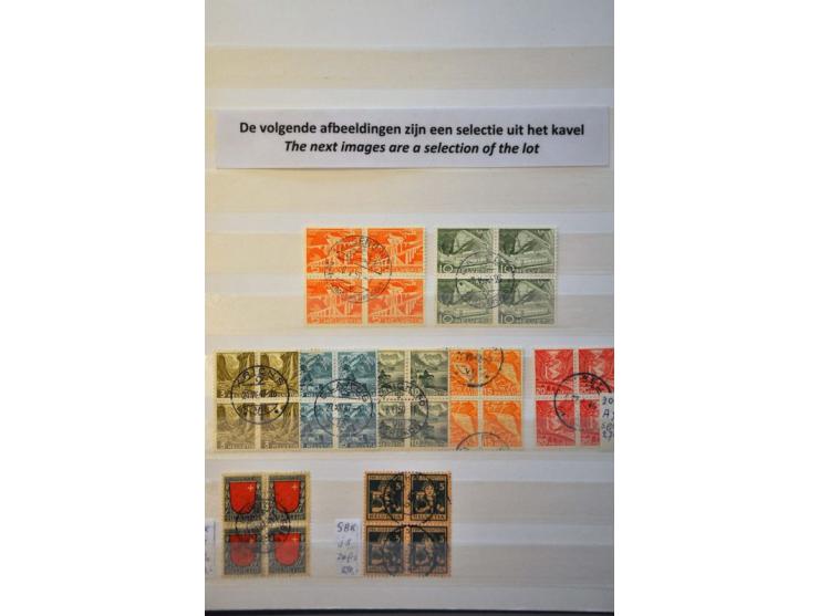 collection used blocks of 4 until 2008 with better items in 4 stockbooks