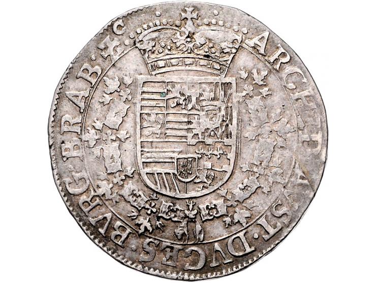 Provinciaal Albert &amp; Isabella Patagon Brusssel z.j AG 28,04gr ZF