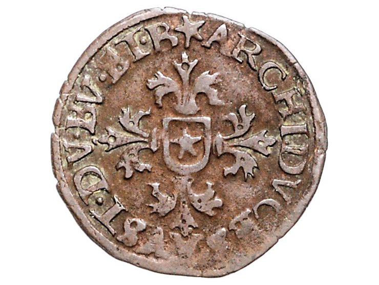 Provinciaal Oordjes Maastricht z.j.; 1608 en 1614 (2X), 2 ex; Negenmanneke AE W. 972/3/4/5, totaal 6 exemplaren gem. F+