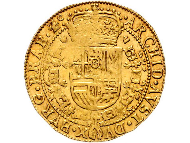 Provinciaal Souverain d'Or of Lion d'Or Antwerpen 1648 AU 5,56gr W. 998 PR