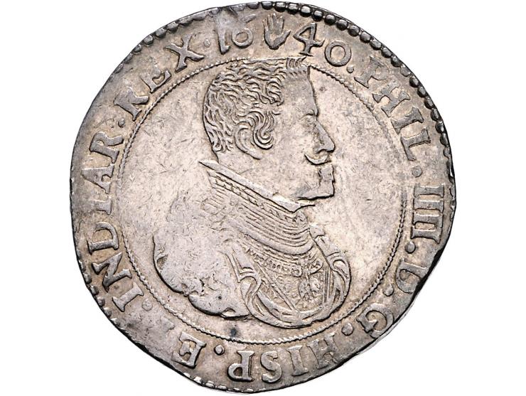 Provinciaal Dukaton Antwerpen 1640 AG 32,43gr W. 1001 ZF