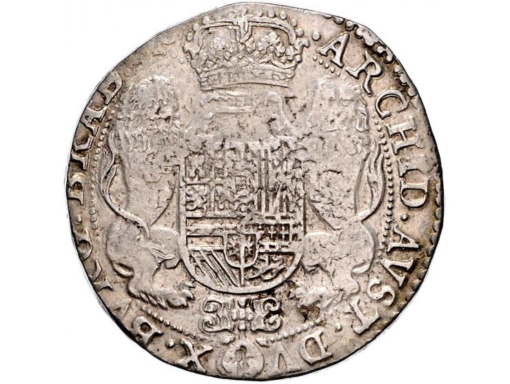 Provinciaal Dukaton Brussel 1638 AG 30,99gr W. 1021 ZF-PR