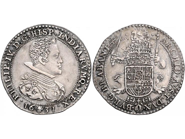 Provinciaal Zilveren gulden 1631 Brussel AG 12,15gr W. 1024 ZF-PR