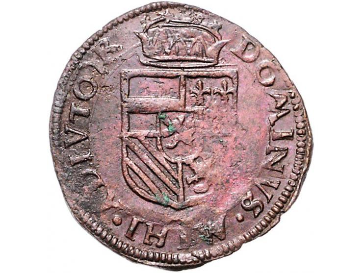 Provinciaal ´s-Hertogenbosch oord 1581 var. *MIHI* ; 1581 var. ISP (i.p.v. HISP) ; 158? en 1582 (uiterst zeldzaam) totaal 4 e