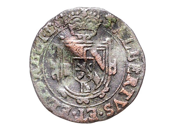 Provinciaal ´s-Hertogenbosch Albert &amp; Isabella 3 stuivers 1616 en 1619 (de Witte 986), en negenmanneke 1602 en 1603 (de W