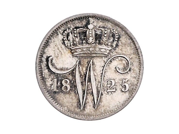 Koninkrijk Willem I 10 cent 1825, 1828 en 1828 Brussel, div. kwaliteit