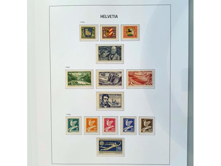 collection 1862-1969 mainly ** including Zst. no. 179 with 1996 Marchand certificate, Pax-set, better miniature sheets, Airma