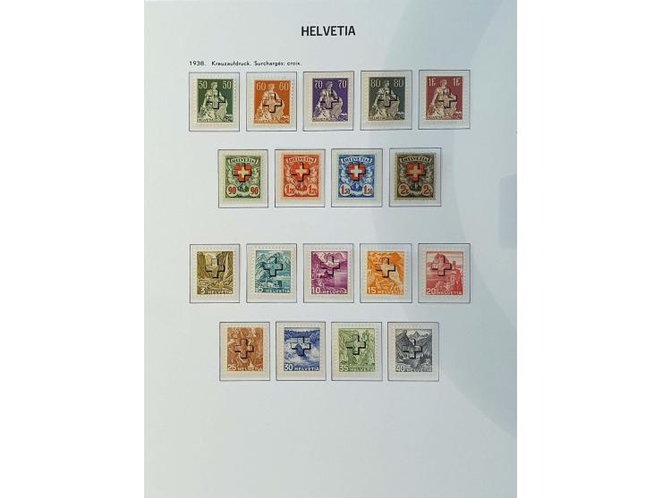 collection 1862-1969 mainly ** including Zst. no. 179 with 1996 Marchand certificate, Pax-set, better miniature sheets, Airma