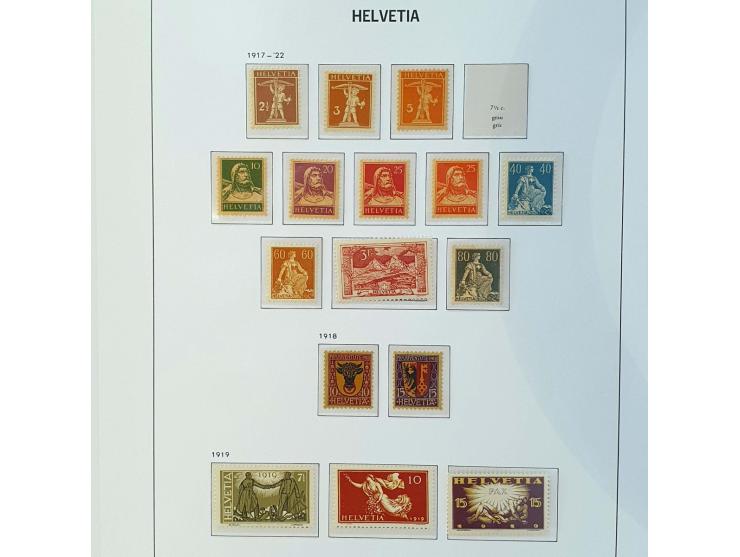 collection 1862-1969 mainly ** including Zst. no. 179 with 1996 Marchand certificate, Pax-set, better miniature sheets, Airma